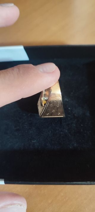 Anello vintage oro giallo 18k