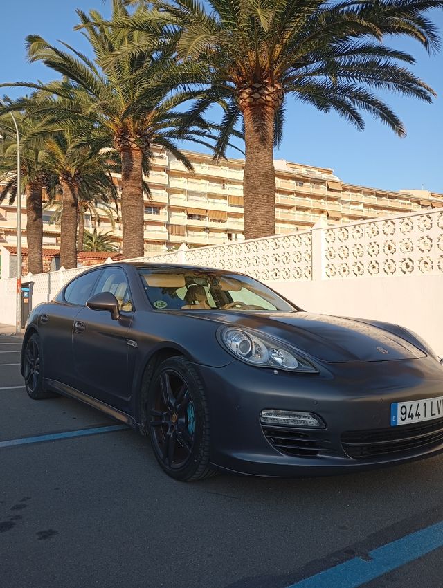 Porsche Panamera 2012 cambio por furgoneta camper