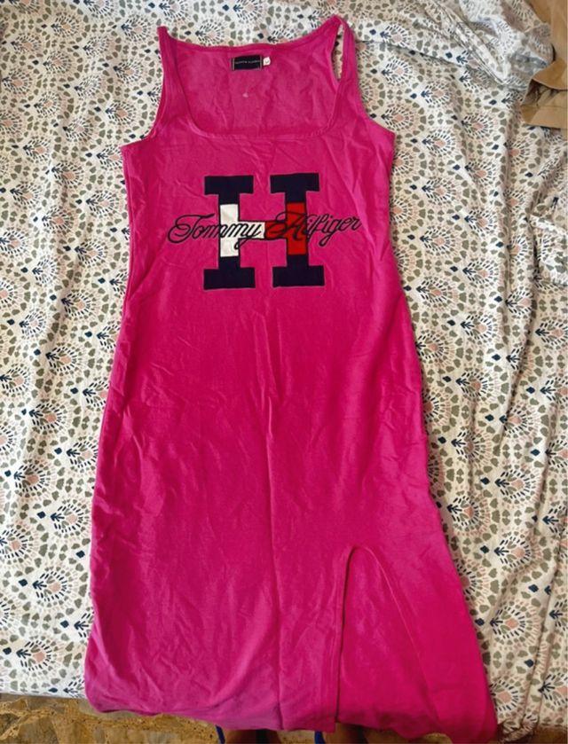 Vestido Tommy Hilfiger rosa