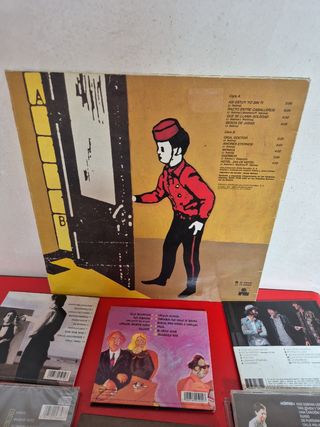 8 CDs + LP + Libro Joaquín Sabina