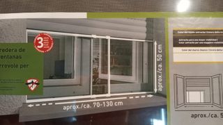 Mosquitera ventana aluminio Livarno - 70-130cm