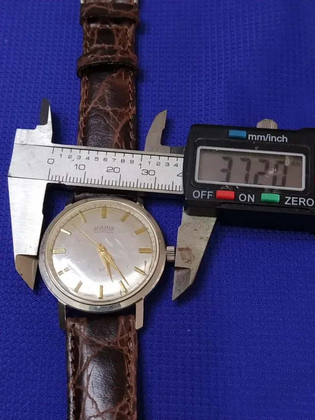 Reloj Roamer Rotopower 44 rubies Vintage