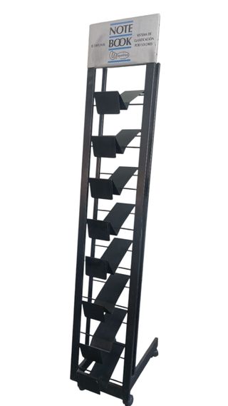 Expositor NoteBook - Metal Negro