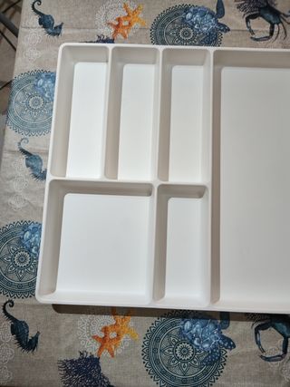 Organizzatore cassetti IKEA bianco
