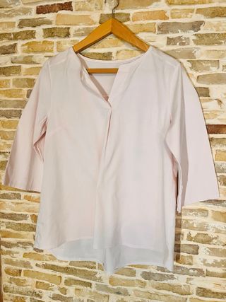 Blusa rosa manica 3/4