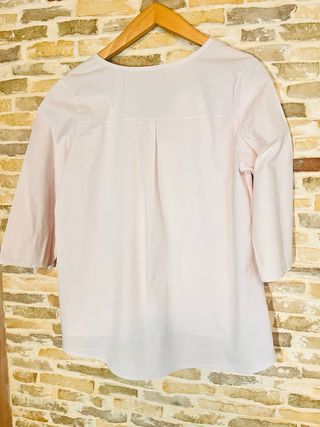 Blusa rosa manica 3/4
