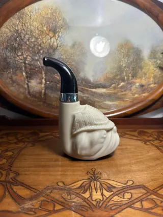 Flacone dopobarba vintage Avon Products bulldog