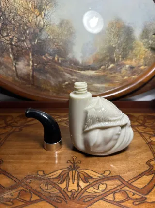 Flacone dopobarba vintage Avon Products bulldog