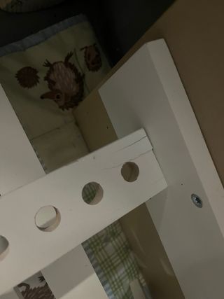 Mesa escritorio madera caballetes