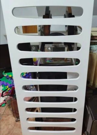 Valla de cuna blanca