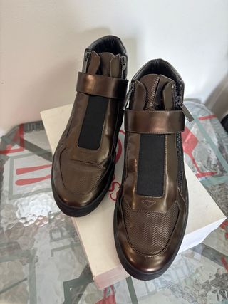 Scarpe Hugo Boss uomo Marroni Tg 45