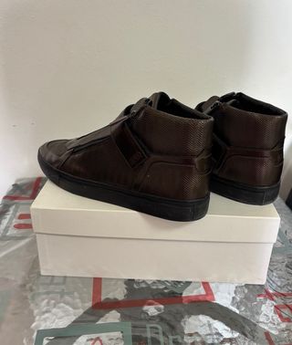 Scarpe Hugo Boss uomo Marroni Tg 45