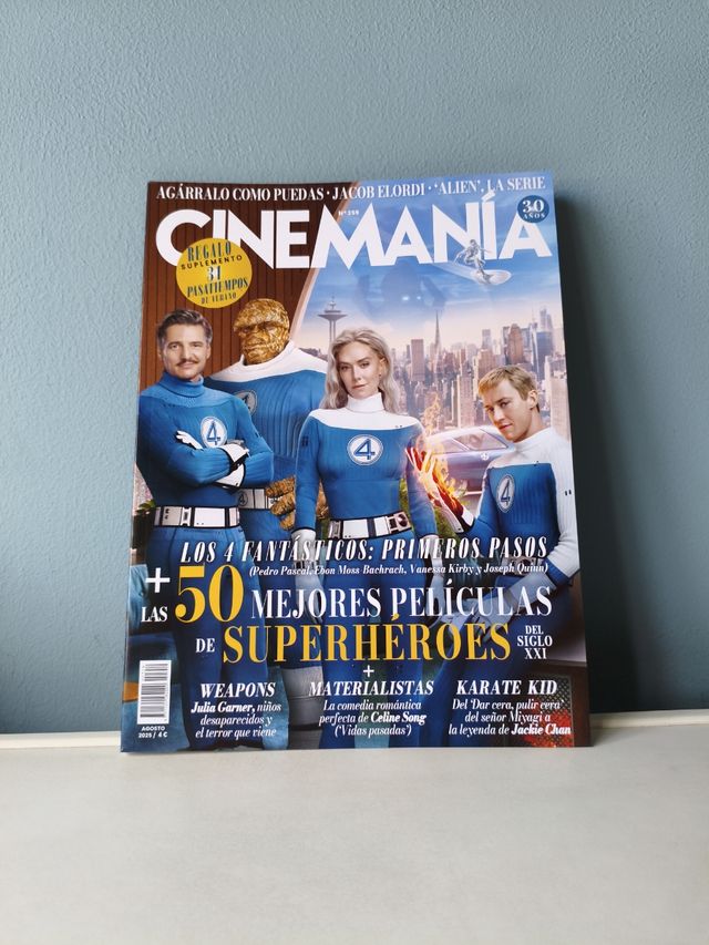 Revista 4 fantasticos + pasatiempos