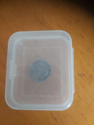 Moneda 5 pesetas España 1980 esta en buen estado 