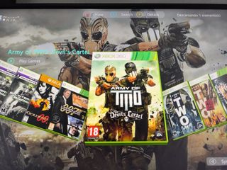 2 Mandos Xbox 360 + Army of Two