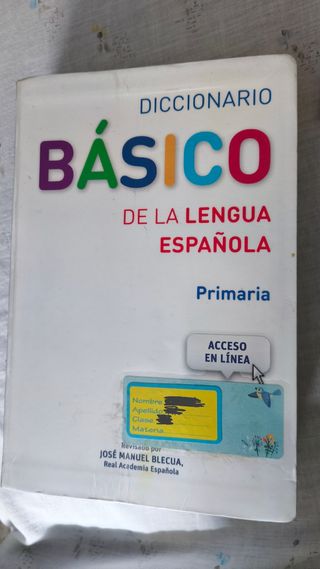 Diccionario básico de la lengua española 