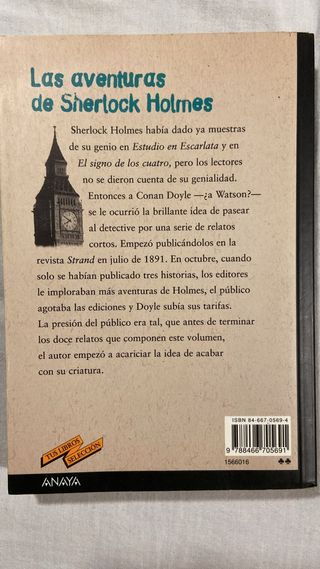Las aventuras de Sherlock Holmes (Tus Libros Se...
