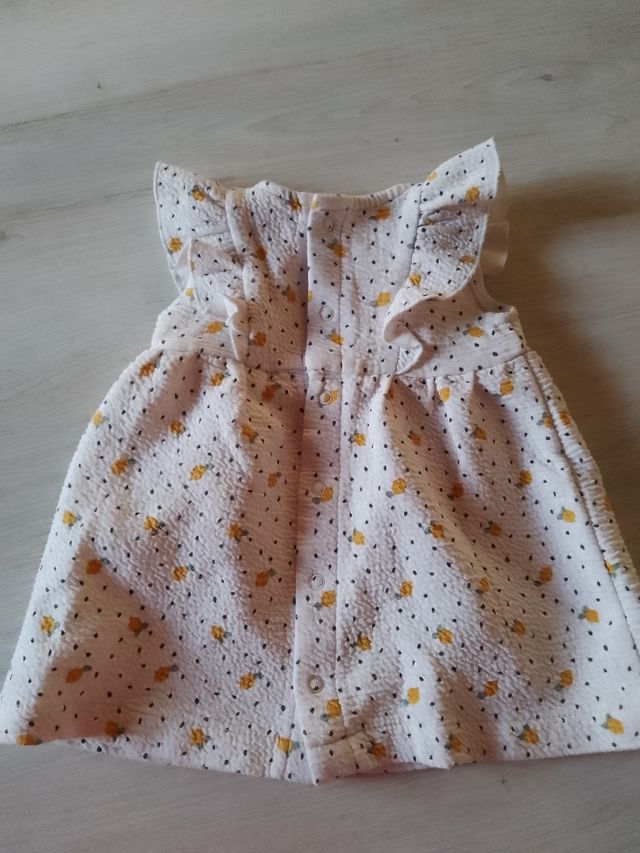 3 vestiti neonata 1-3 mesi 56/62 cm