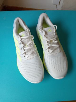 Zapatillas Adidas Running - Blancas/Amarillas