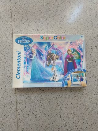 Puzzle Frozen SuperColor 104 piezas