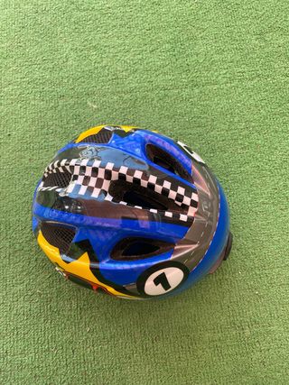 Casco bici niño azul - Impecable
