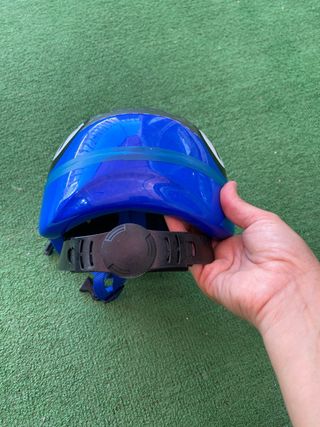 Casco bici niño azul - Impecable