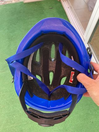 Casco bici niño azul - Impecable