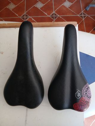 2 Sillines Bicicleta Vintage