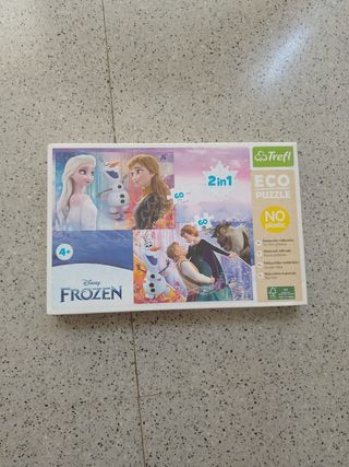 Puzzle Frozen 2x60 piezas