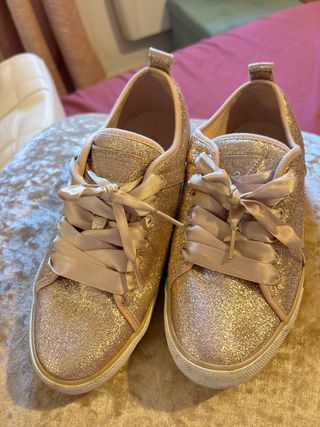 Zapatillas Guess rosa glitter talla 39