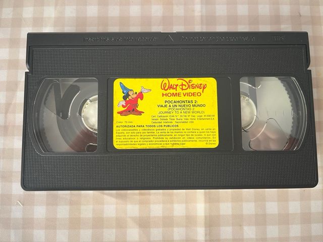 Pocahontas 2 VHS - Viaje a un Nuevo Mundo