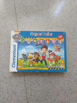 Puzzle Patrulla Canina SuperColor 104 piezas