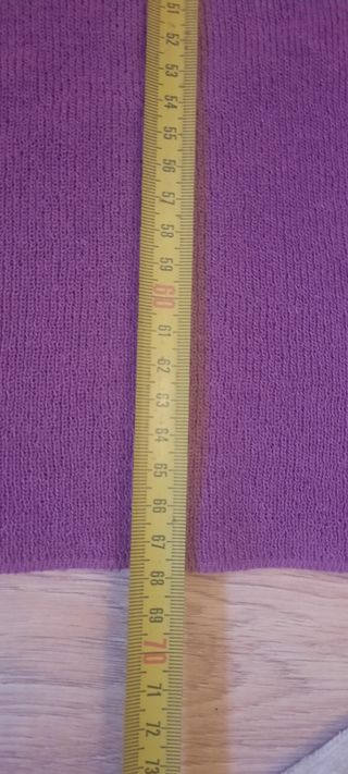 Maglia Tricot viola con zip di alta qualità