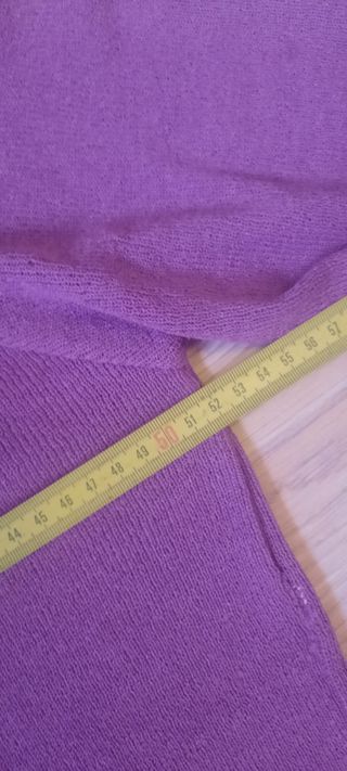 Maglia Tricot viola con zip di alta qualità
