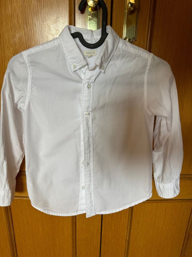 Camisa blanca niño