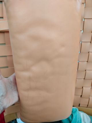 Poltrona Ikea Poäng vintage in pelle