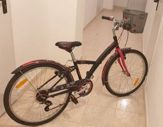 BICICLETA NIÑA B'TWIN POPLI 500