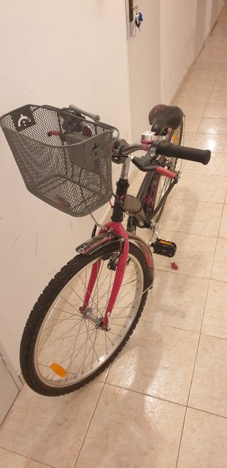BICICLETA NIÑA B'TWIN POPLI 500