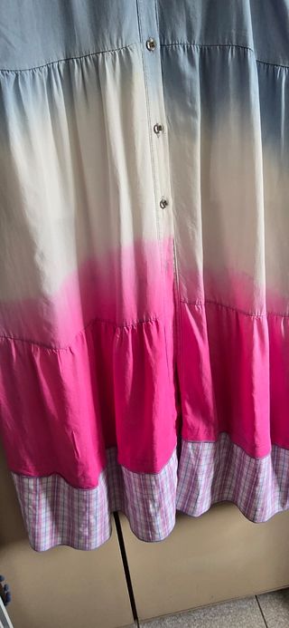 Vestito camicia chambray