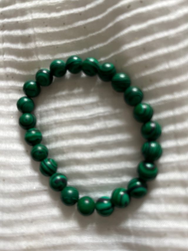 Pulsera Malaquita - Verde y turquesa