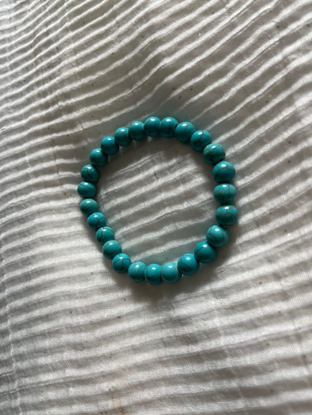 Pulsera Malaquita - Verde y turquesa