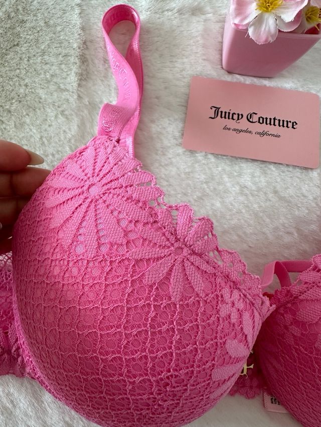 Brasier Juicy Couture Rosa Talla S