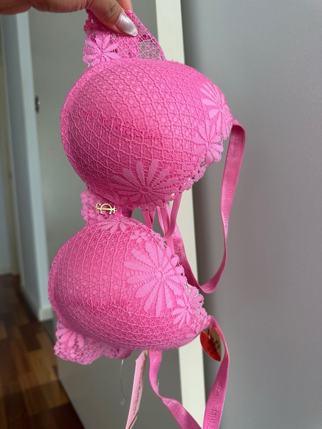 Brasier Juicy Couture Rosa Talla S