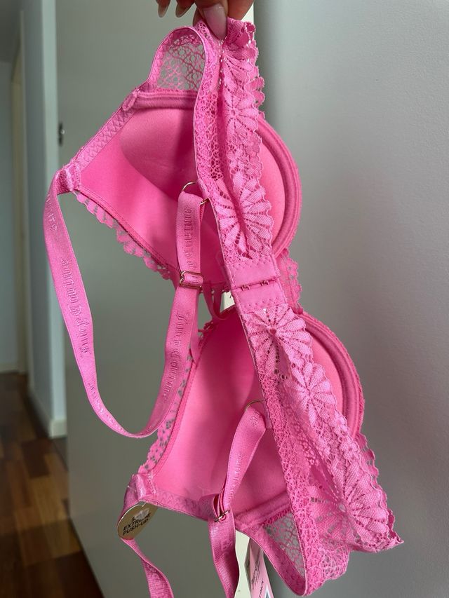 Brasier Juicy Couture Rosa Talla S