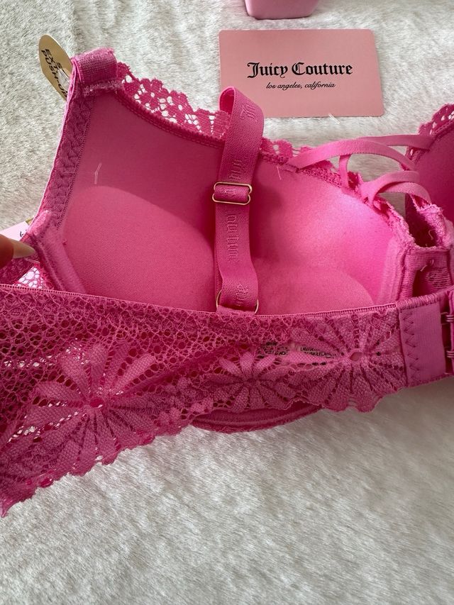 Brasier Juicy Couture Rosa Talla S