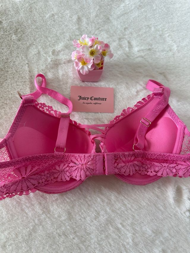 Brasier Juicy Couture Rosa Talla S