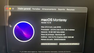 iMac 21.5" (2015) 16GB RAM + 1TB