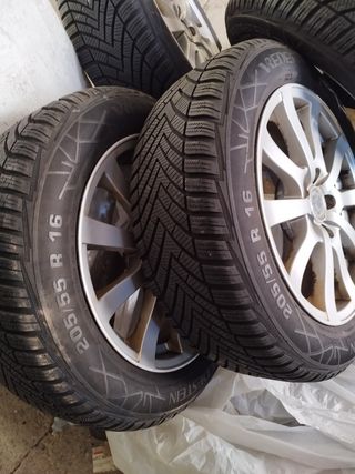 4 Ruedas Coche Invierno 205/55 R16