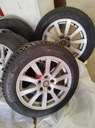 4 Ruedas Coche Invierno 205/55 R16