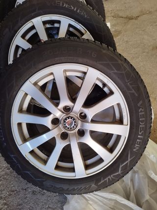 4 Ruedas Coche Invierno 205/55 R16